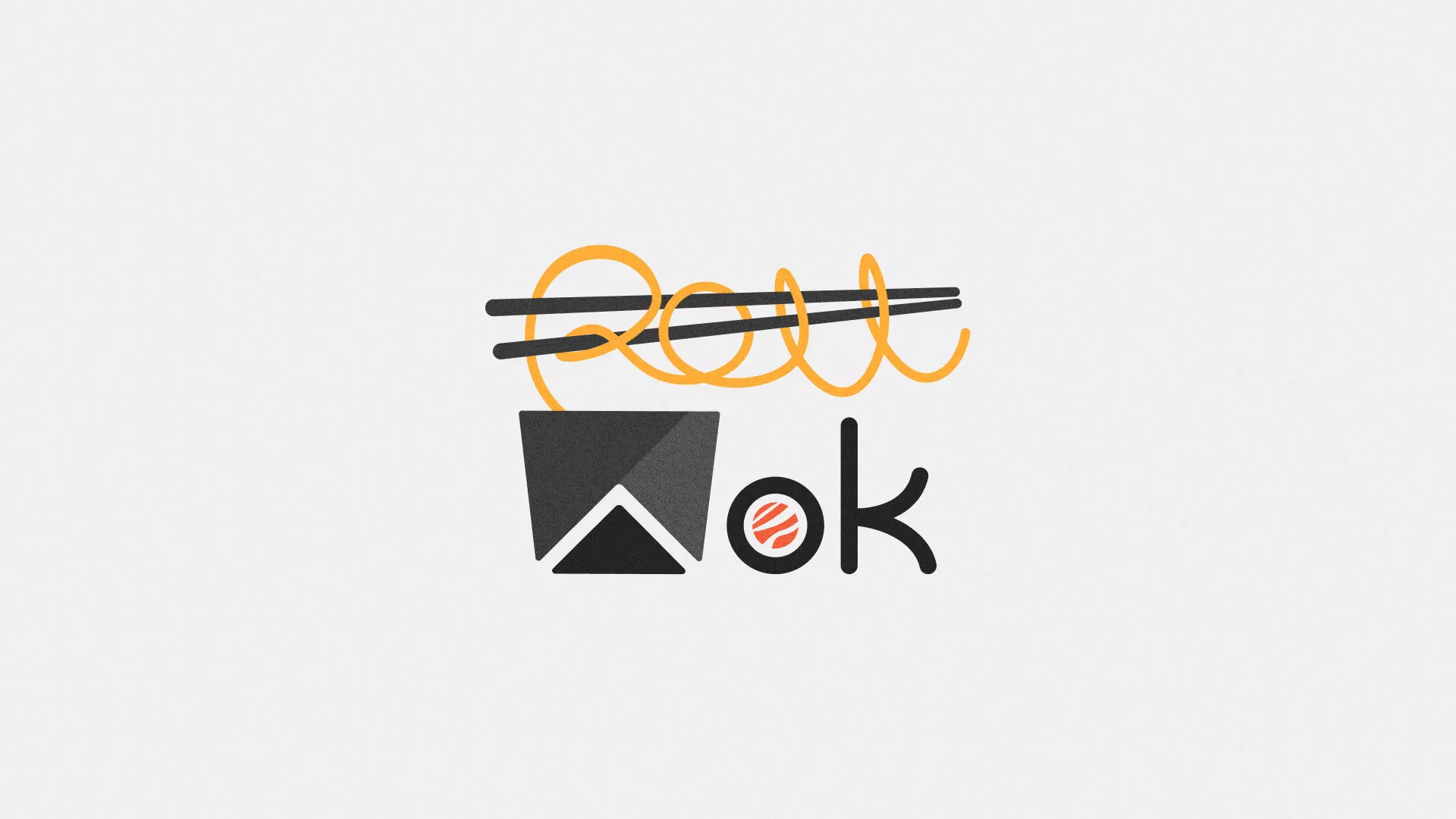 Разработка логотипа в Нариманове для суши-бара «Roll Wok Club» Разработка логотипа в Нариманове для суши-бара «Roll Wok Club»
